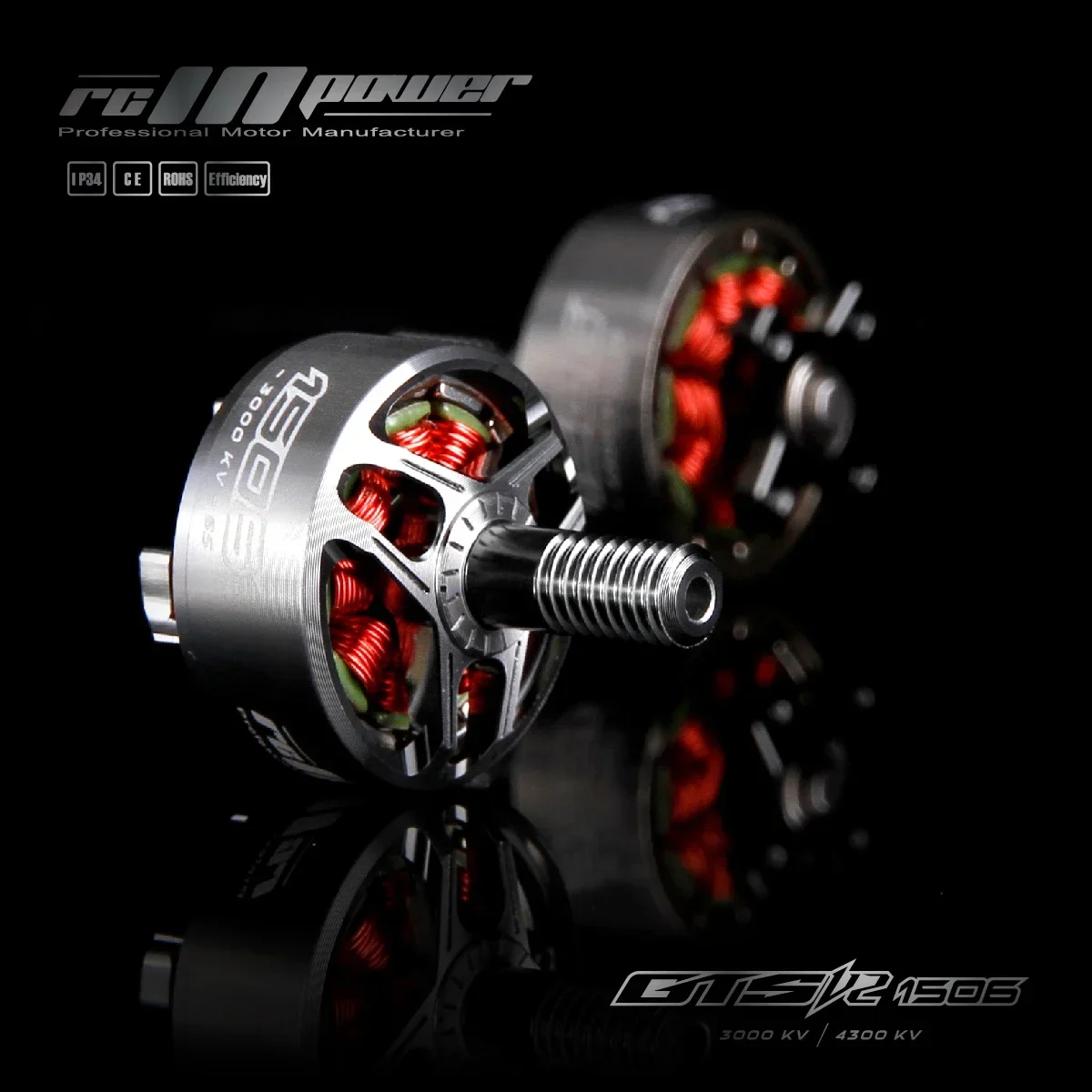 RCINPOWER GTS V2 1506 ブラシレスモータ - Walksnail Avatar Hd Goggles X のレビューと価格