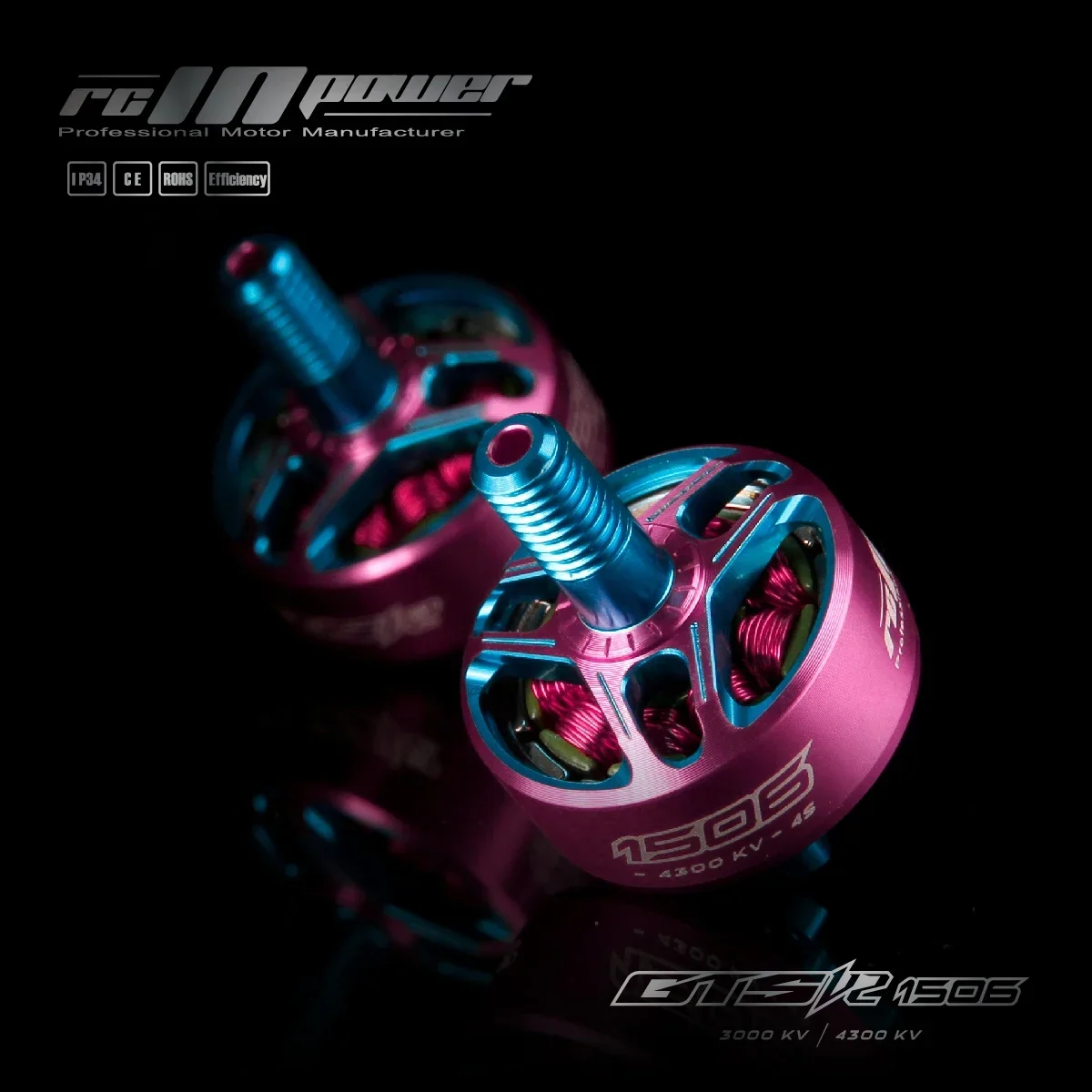 RCINPOWER GTS V2 1506 ブラシレスモータ - Walksnail Avatar Hd Goggles X のレビューと価格