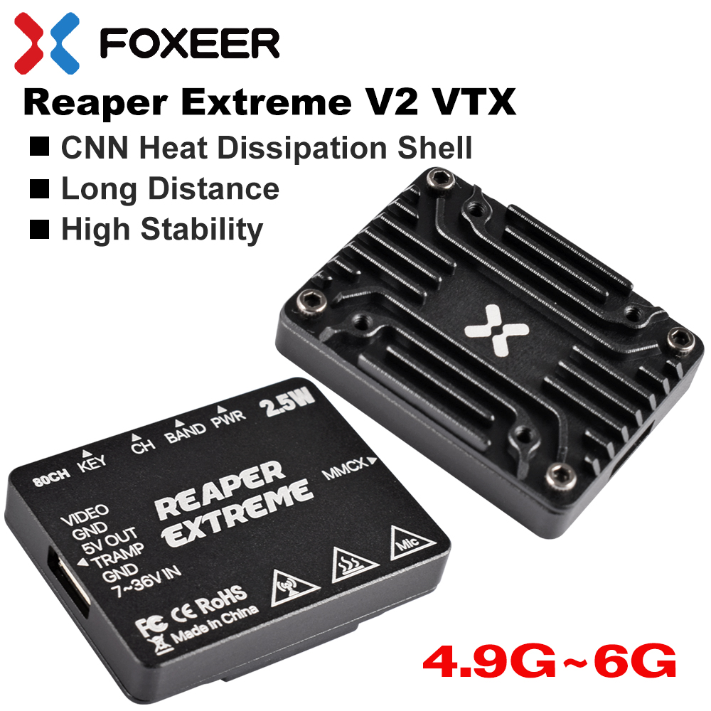(超特価) Foxeer 4.9-6G Reaper Ext - Foxeer Reaper Extreme 2.5W Vtx のレビューと価格